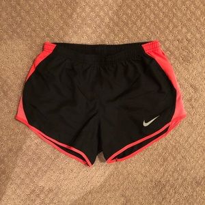 Black & Neon Pink Nike Shorts